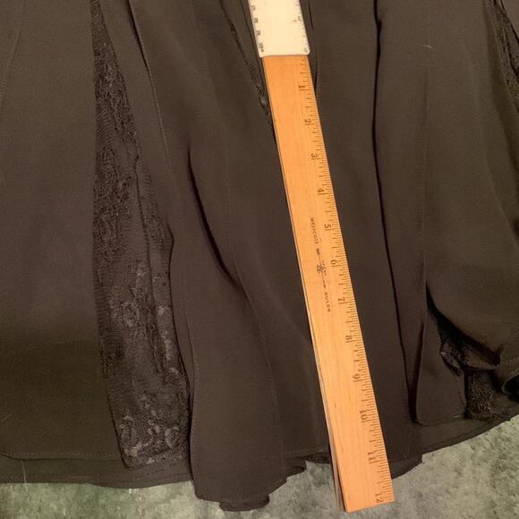 Gorgeous Flared and Lined Black Sheeth Skirt size 10 - Picture 10 of 12